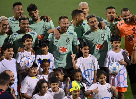 Brasil, favorita de cada mundial y en Catar 2022 AFP