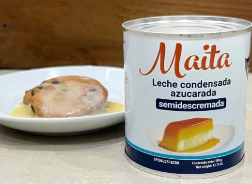 leche condensada semidescremada