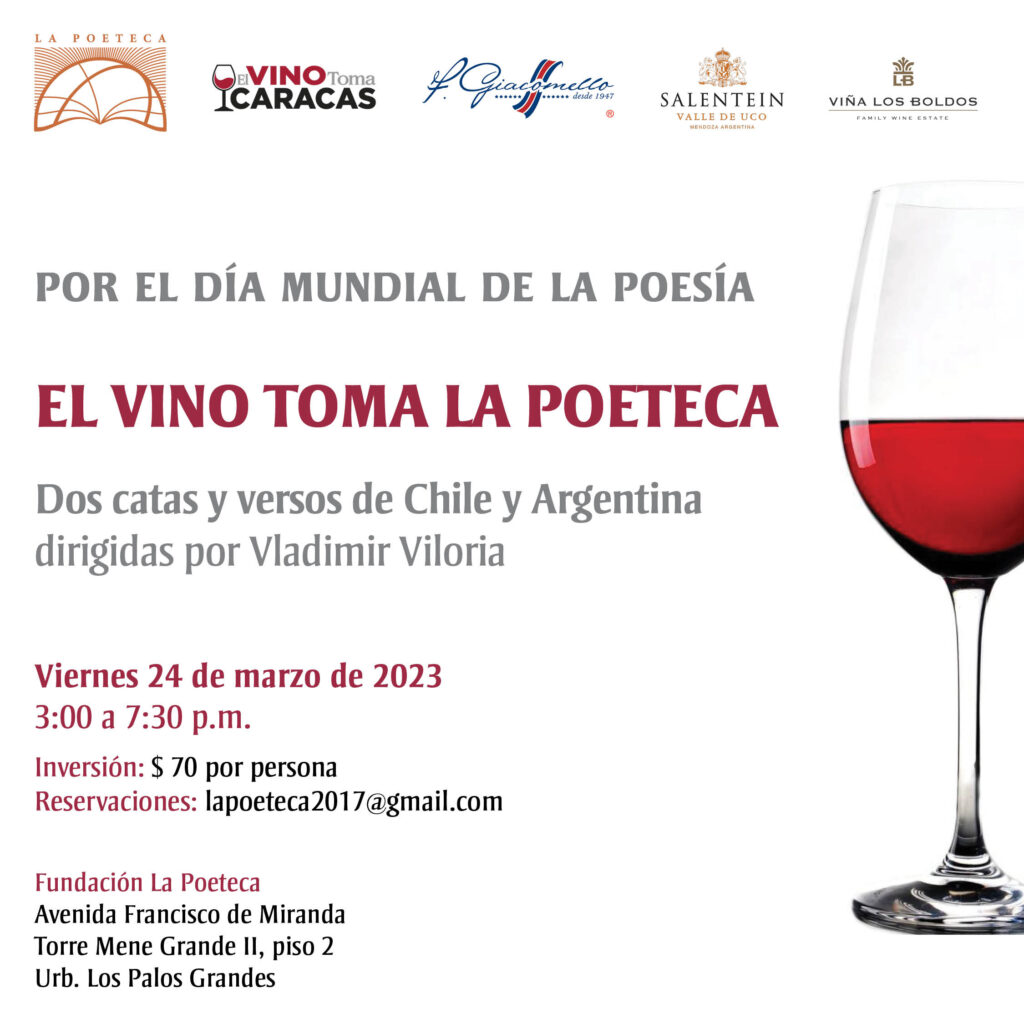 El vino toma la Poeteca