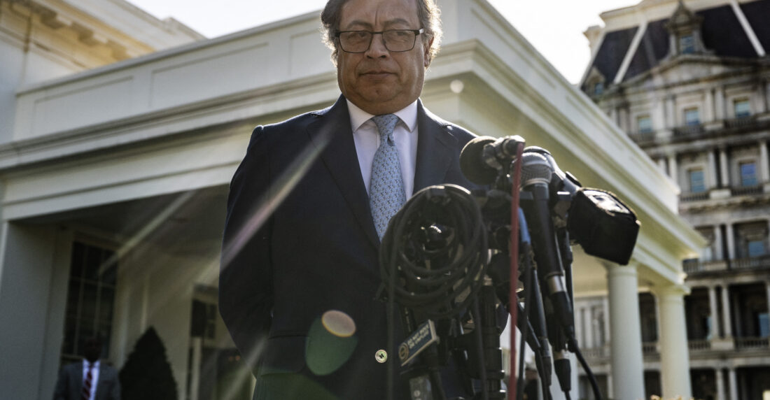 Petro en la Casa Blanca 20 4 2023 AFP