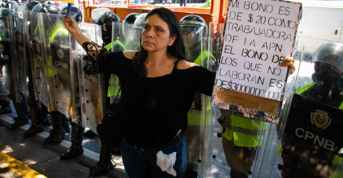 Represión aumenta en Venezuela