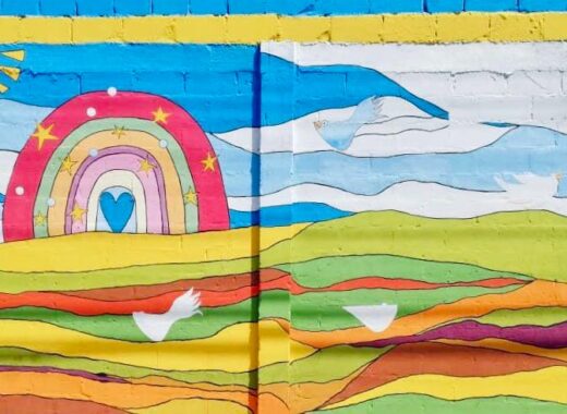 Paraqueima y el mural