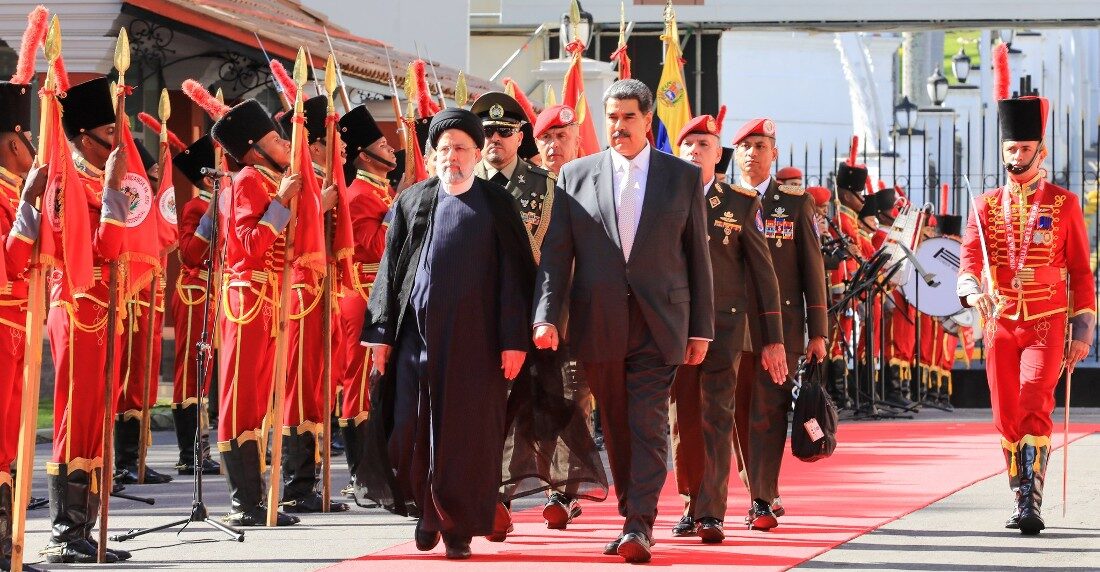 pRESIDENTE DE iRÁN, Ebrahim Raisi, visita a maduro