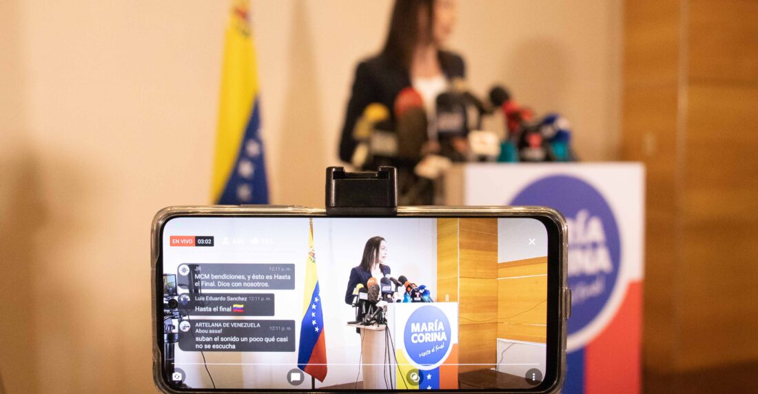 todos María Corina Machado acelera campaña