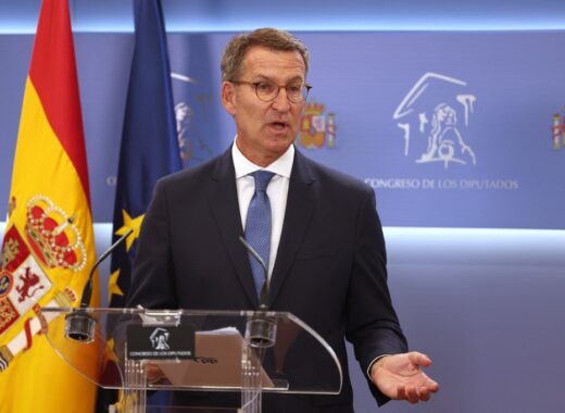 Alberto Núñez Feijóo, presidente del PP