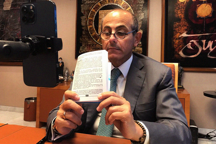 José Simón Elarba, presidente de Fospuca