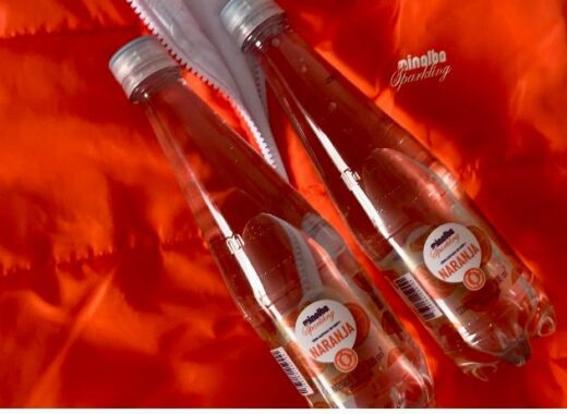 Minalba Sparkling sabor naranja