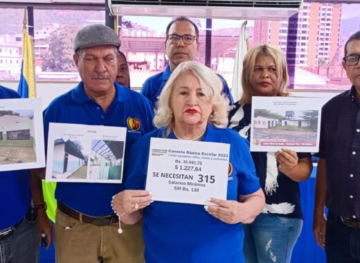 Maestros y profesores muesran la quiebra de la educación en Venezuela