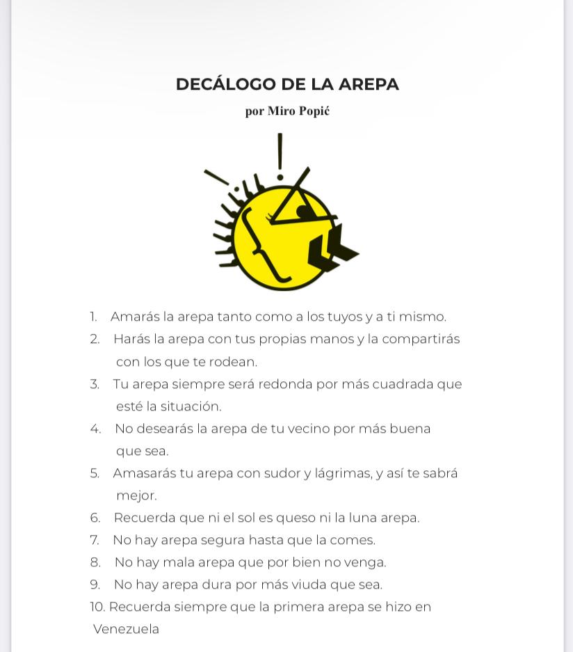 Una arepa por el mundo