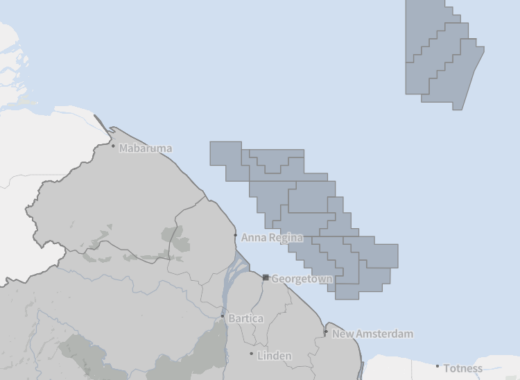 Guyana ofrece nuevos bloques