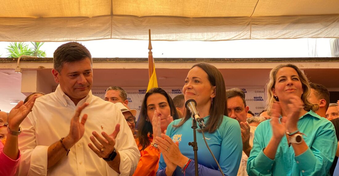Superlano apoya a María Corina