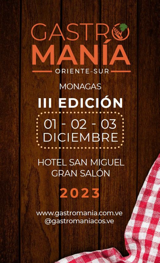 Gastronomía Oriente Sur