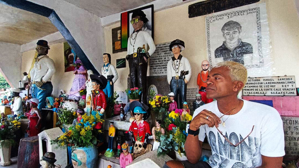 La corte calé en el cementerio general del sur, Caracas