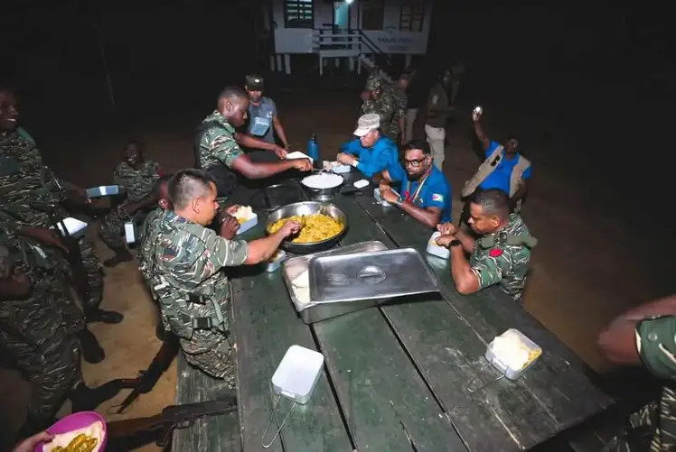 Presidente de Guyana, Irfaan Ali en el Esequibo