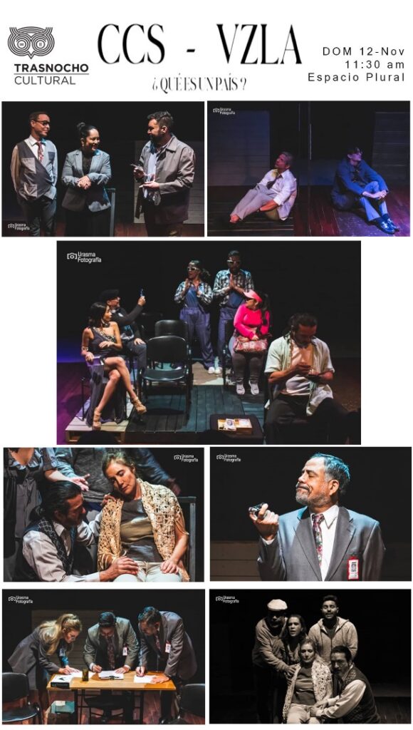 "¿Qués es un País?" obra teatral en Trasnocho Cultural