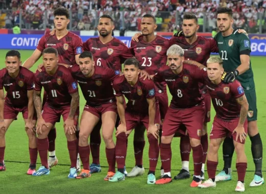 Selección de Venezuela que jugó en Perú