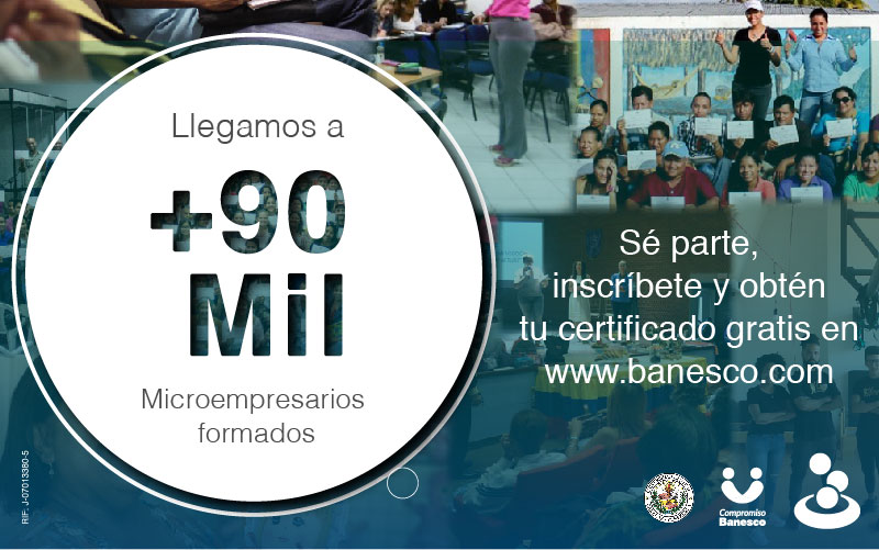 Banesco capacita a emprendedores