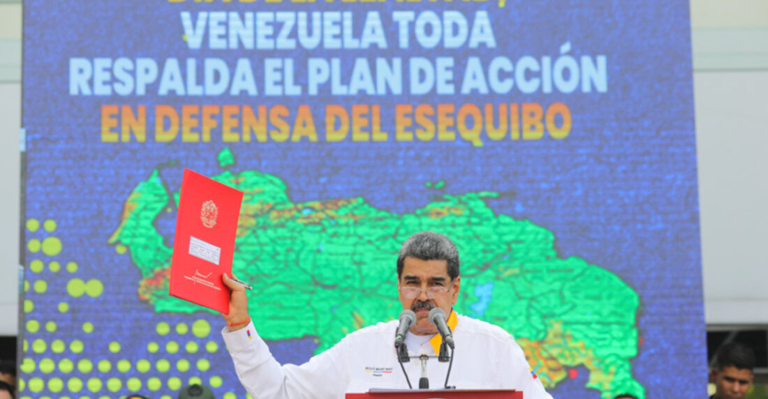 Maduro decreta posesión del Esequibo
