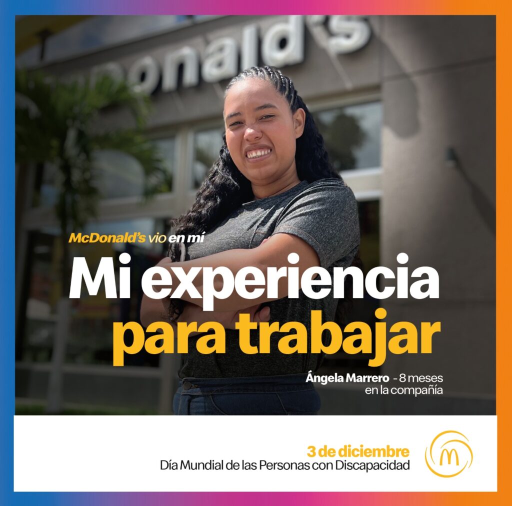 McDonald’s vio en mí