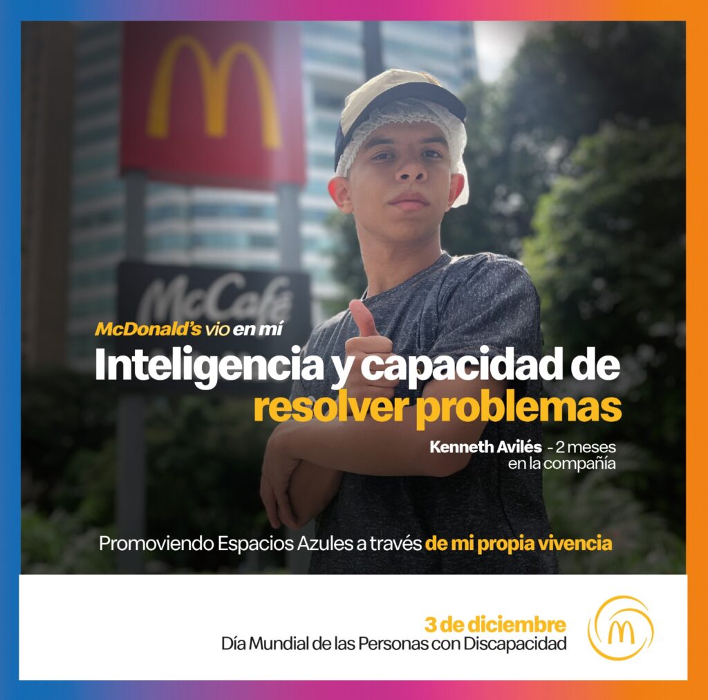 McDonald's vio en mí