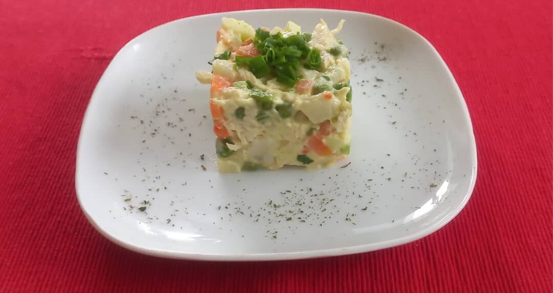 buena ensalada de gallina