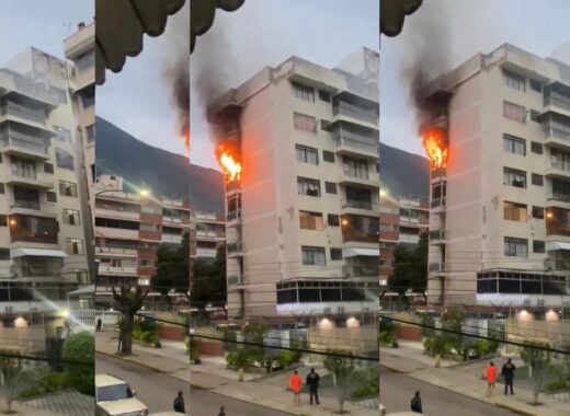 incendio Los Palos Grandes