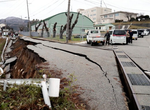Sismos en Japón para abrir 2024