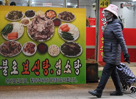 Corea del Sur carne de perro