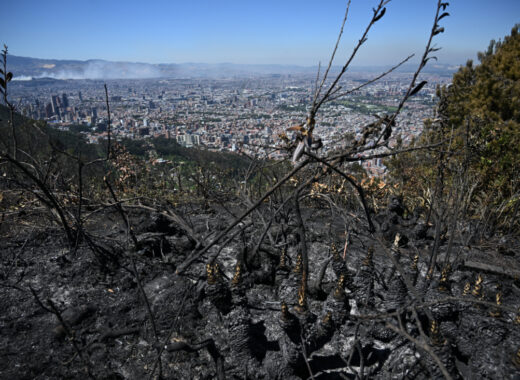 cOLOMBIA AGOBIADA PORINCENDIOS