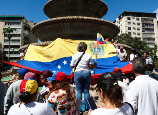 La oposición marchó por la Avenida Francisco de Miranda