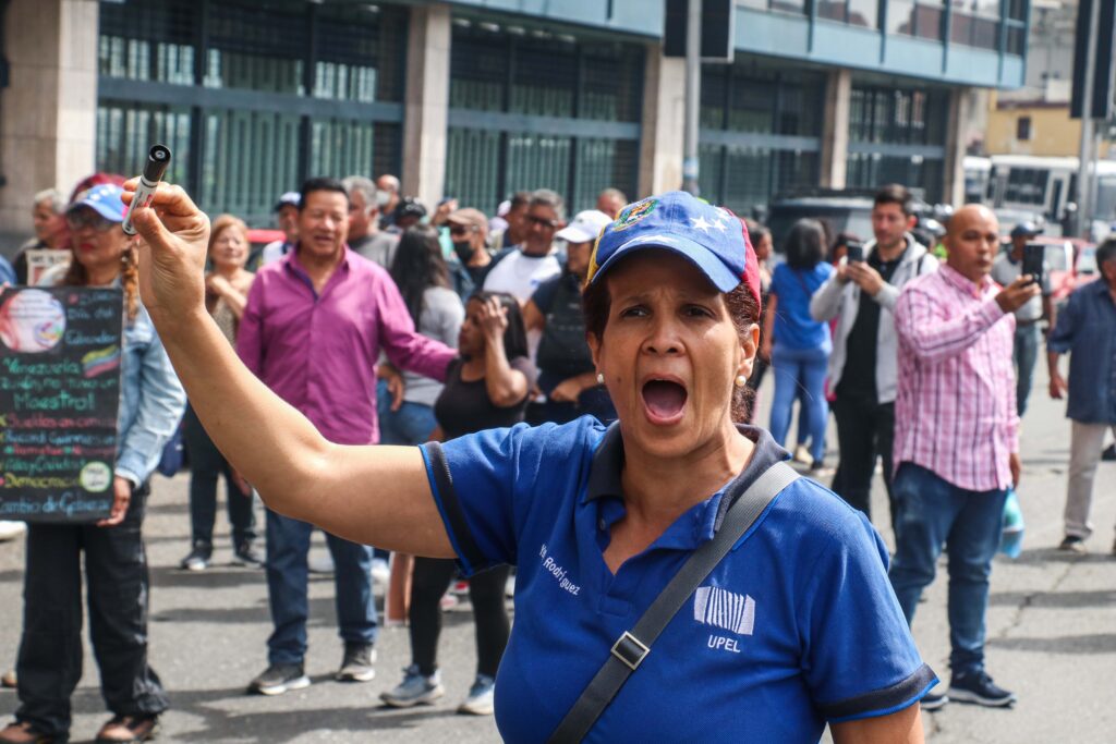 Día del Maestro, protestas