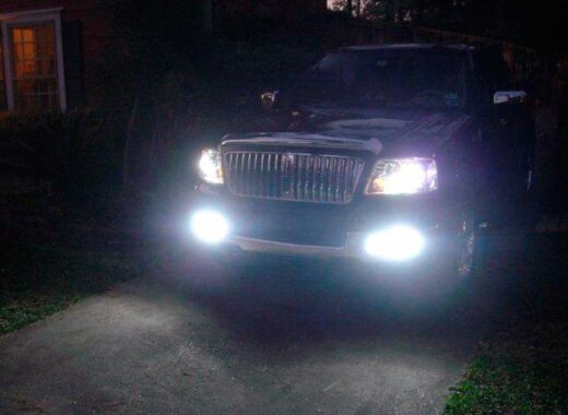 Faros LED prohibidos