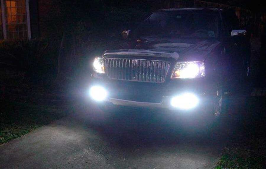Faros LED prohibidos