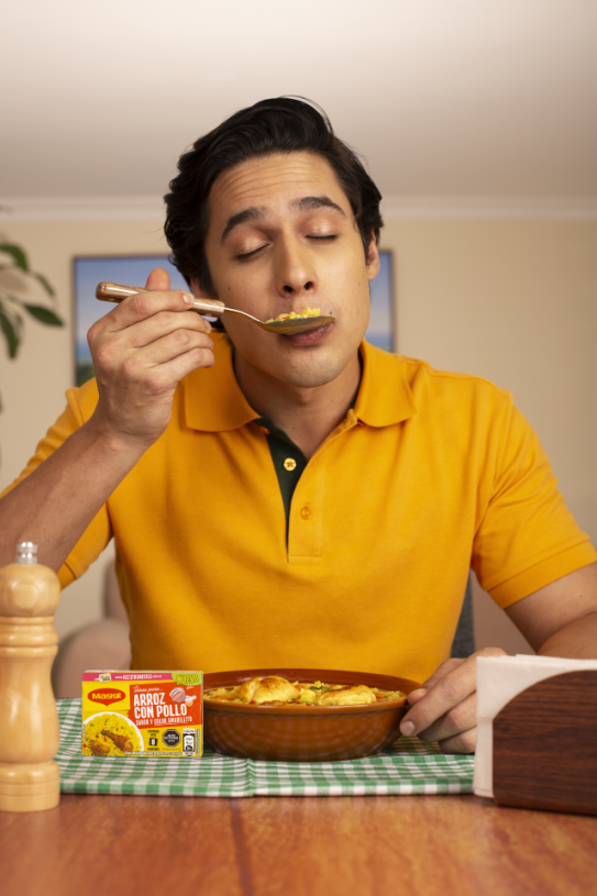 cubito de arroz con pollo