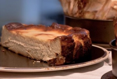 Tarta de queso vasca 