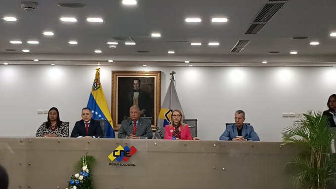 CNE anuncia fecha de elecciones