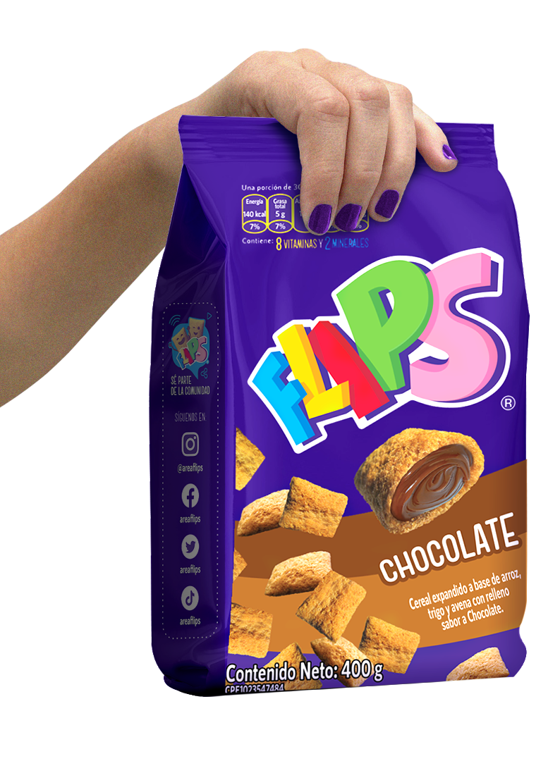 Flips presenta su empaque más grande hasta ahora: una bolsa de 400