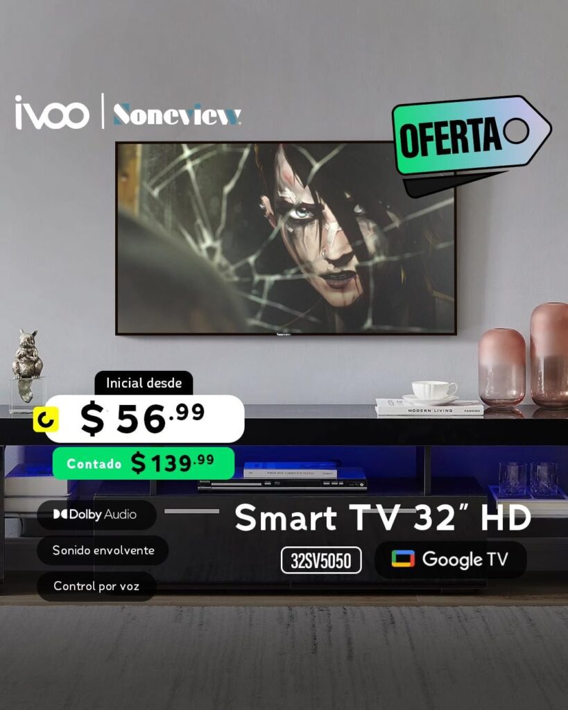 Ofertón de televisores en IVOO