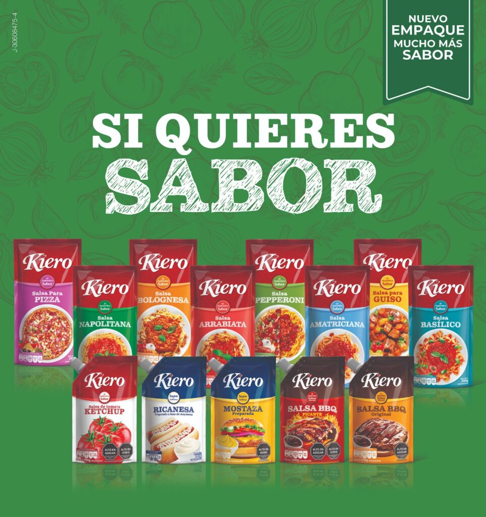 La marca venezolana Kiero presenta su nueva línea de salsas