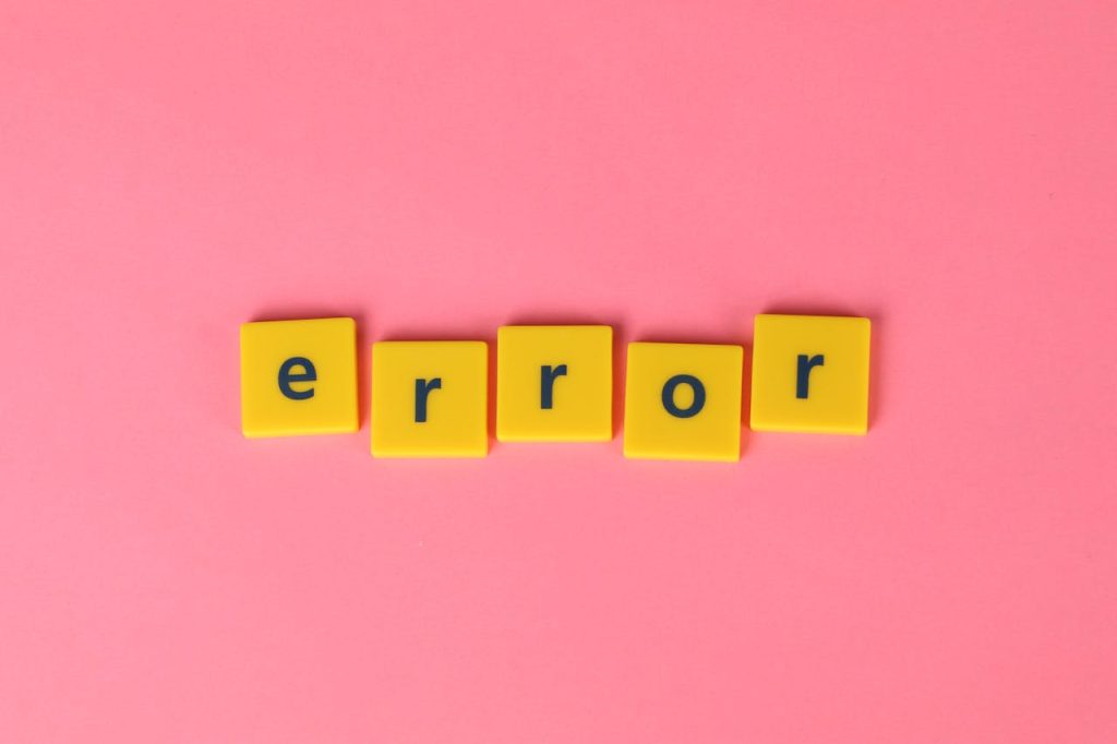 el error como maestro
