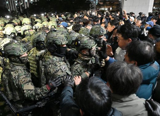 Corea del Sur, conflicto