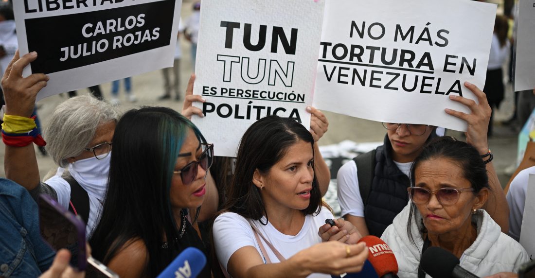 Protestas por los presos políticos
