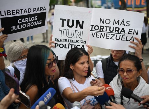 Protestas por los presos políticos
