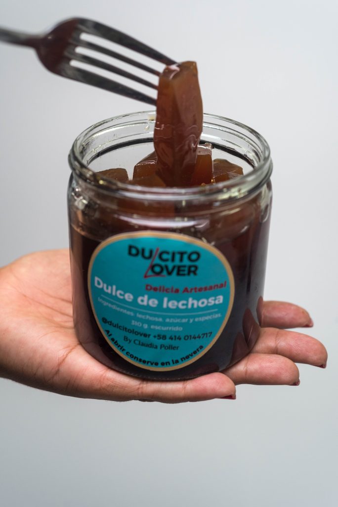 El dulce de lechosa de Claudia Poller tiene una bonita historia