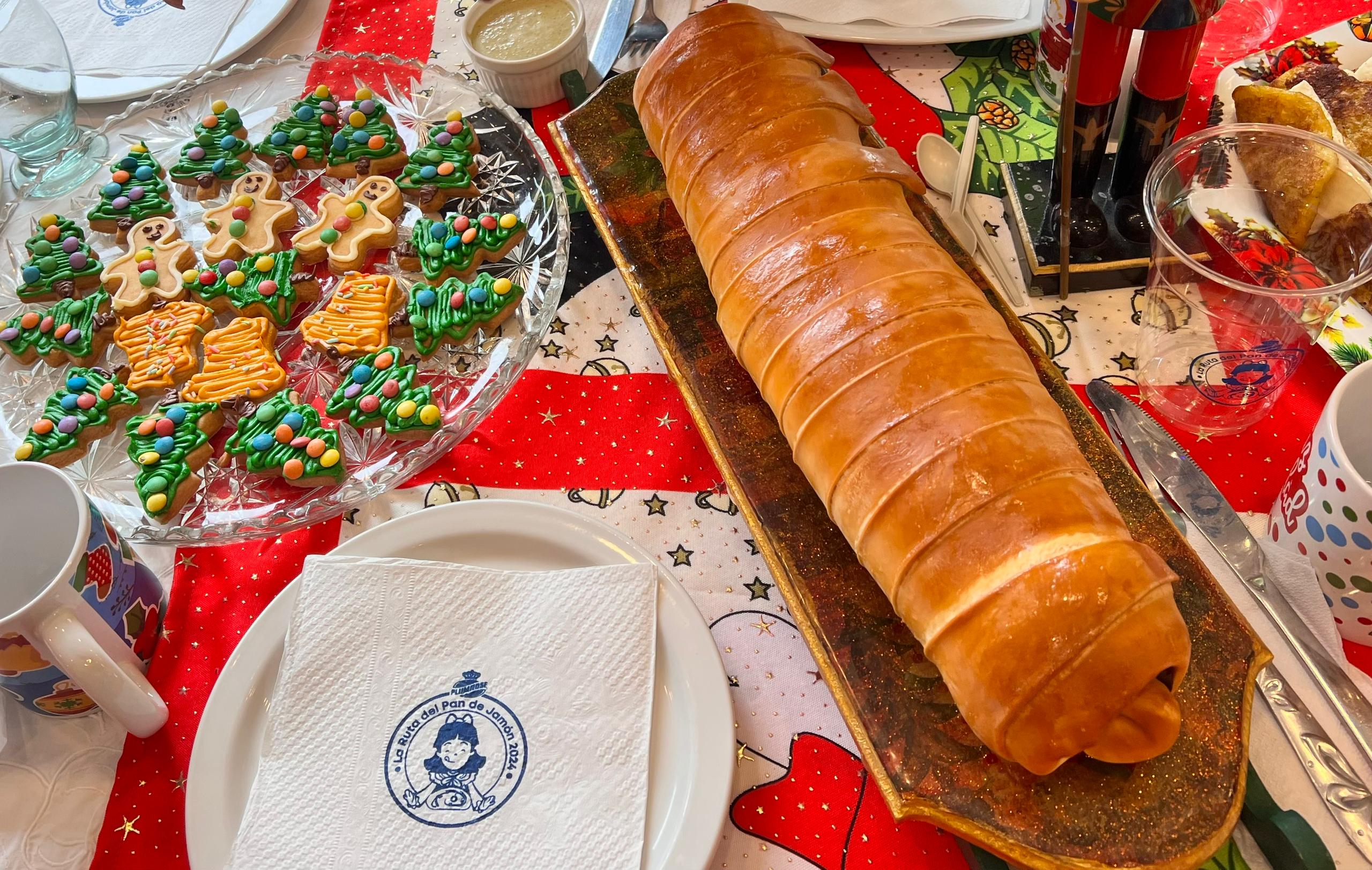 Panes de jamón que se conocieron en la Ruta 2024. Foto Swuany Uzcátegui