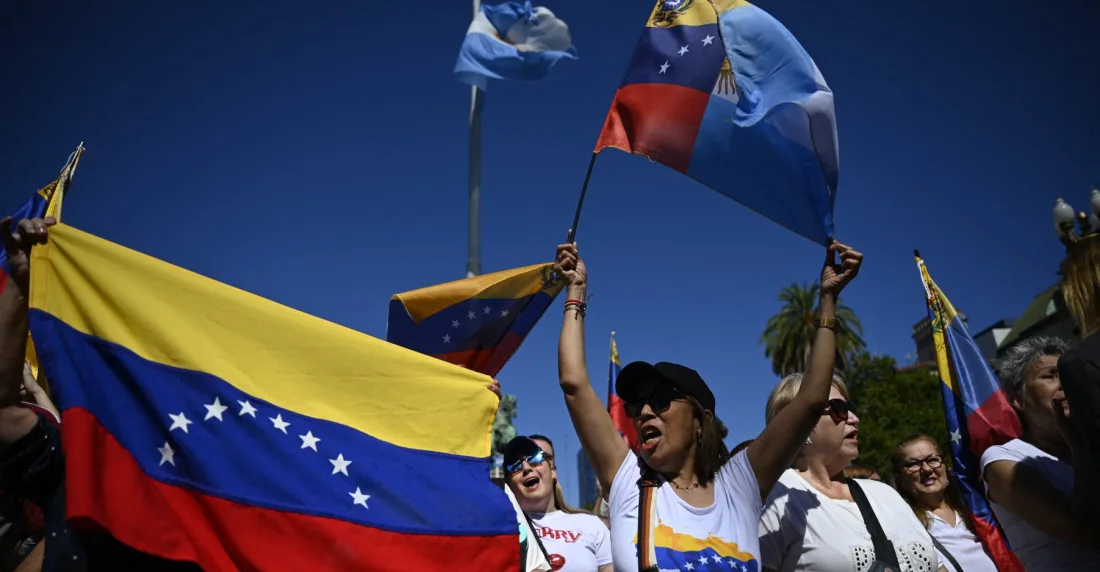 Así reciben los venezolanos en Argentina a Edmundo González Urrutia
