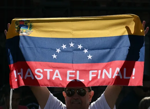 Así reciben los venezolanos en Argentina a Edmundo González Urrutia