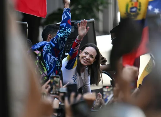 apareció María Corina