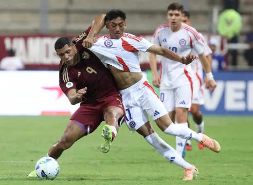 Venezuela cae en el Sudamericano sub 20