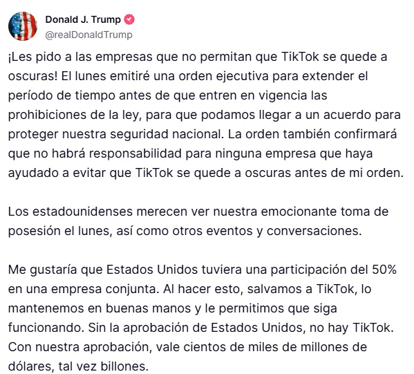 Donald Trump TikTok

